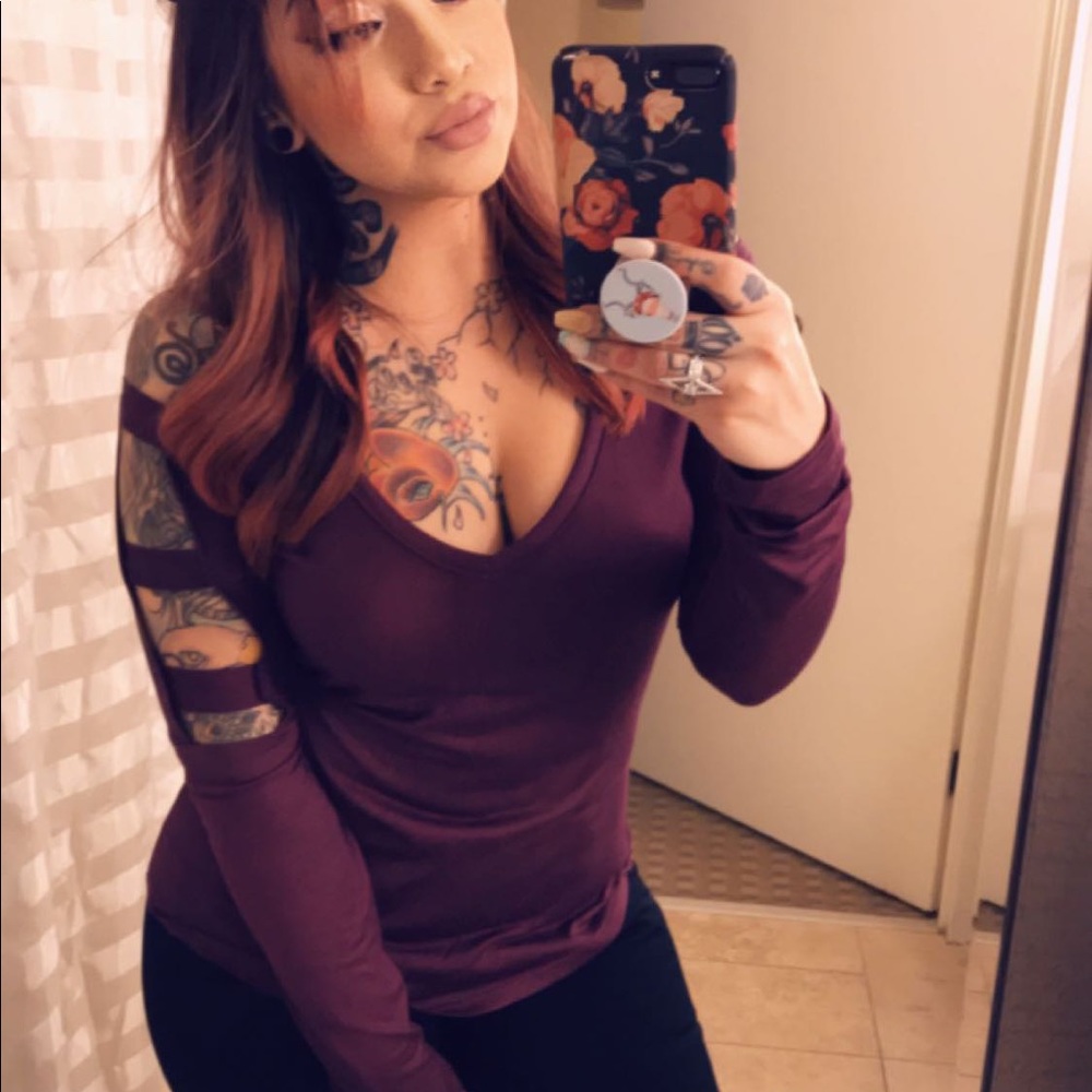 Super Cute Purple Top